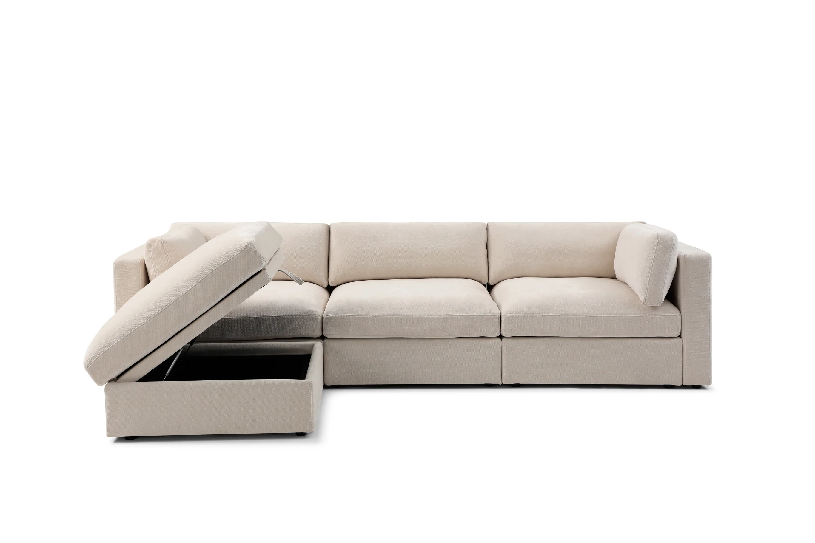 Bella 3 Seater + Storage Ottoman - Image 12