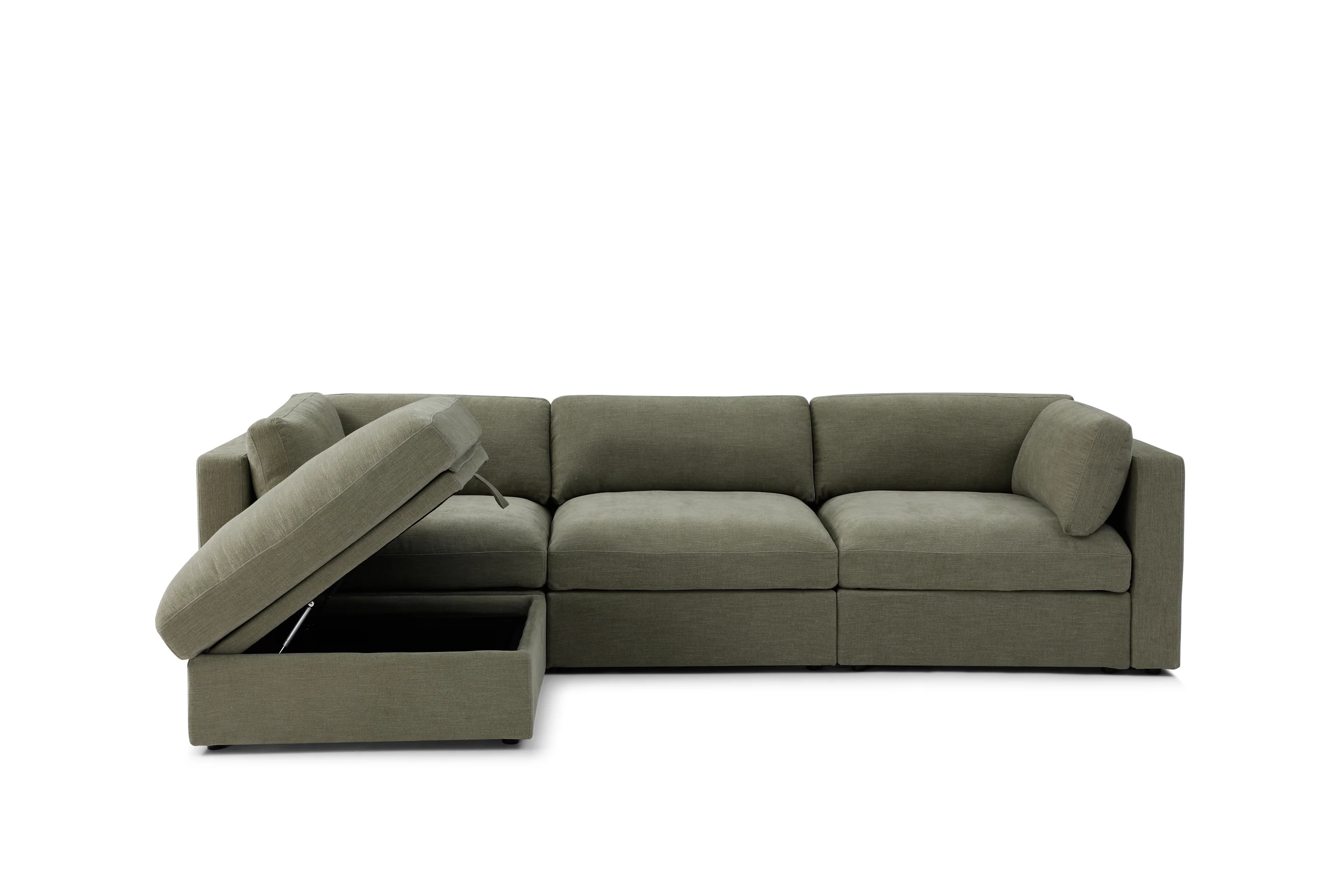 Bella 3 Seater + Storage Ottoman - Image 9