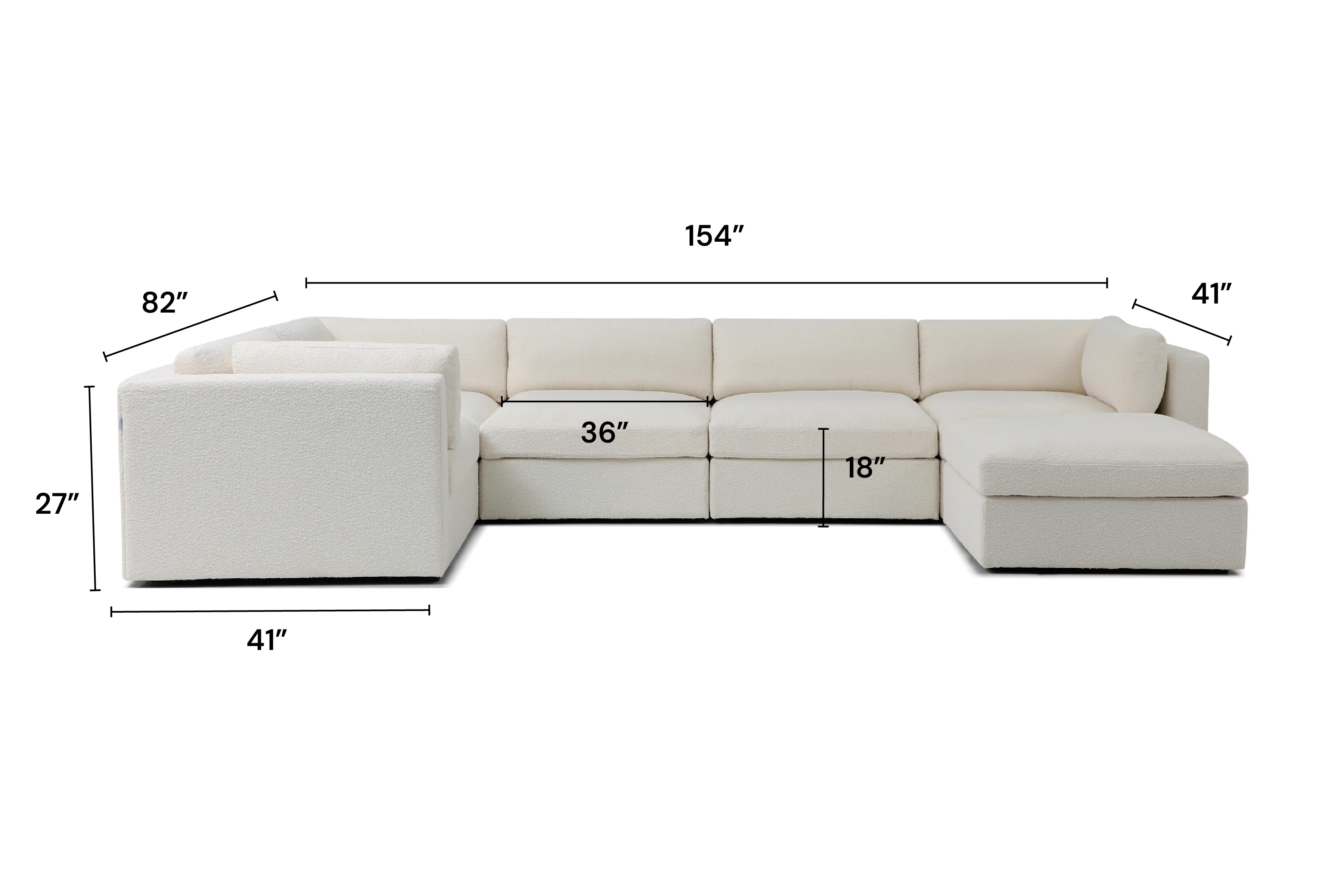 Bella Grand Corner + Ottoman - Image 22