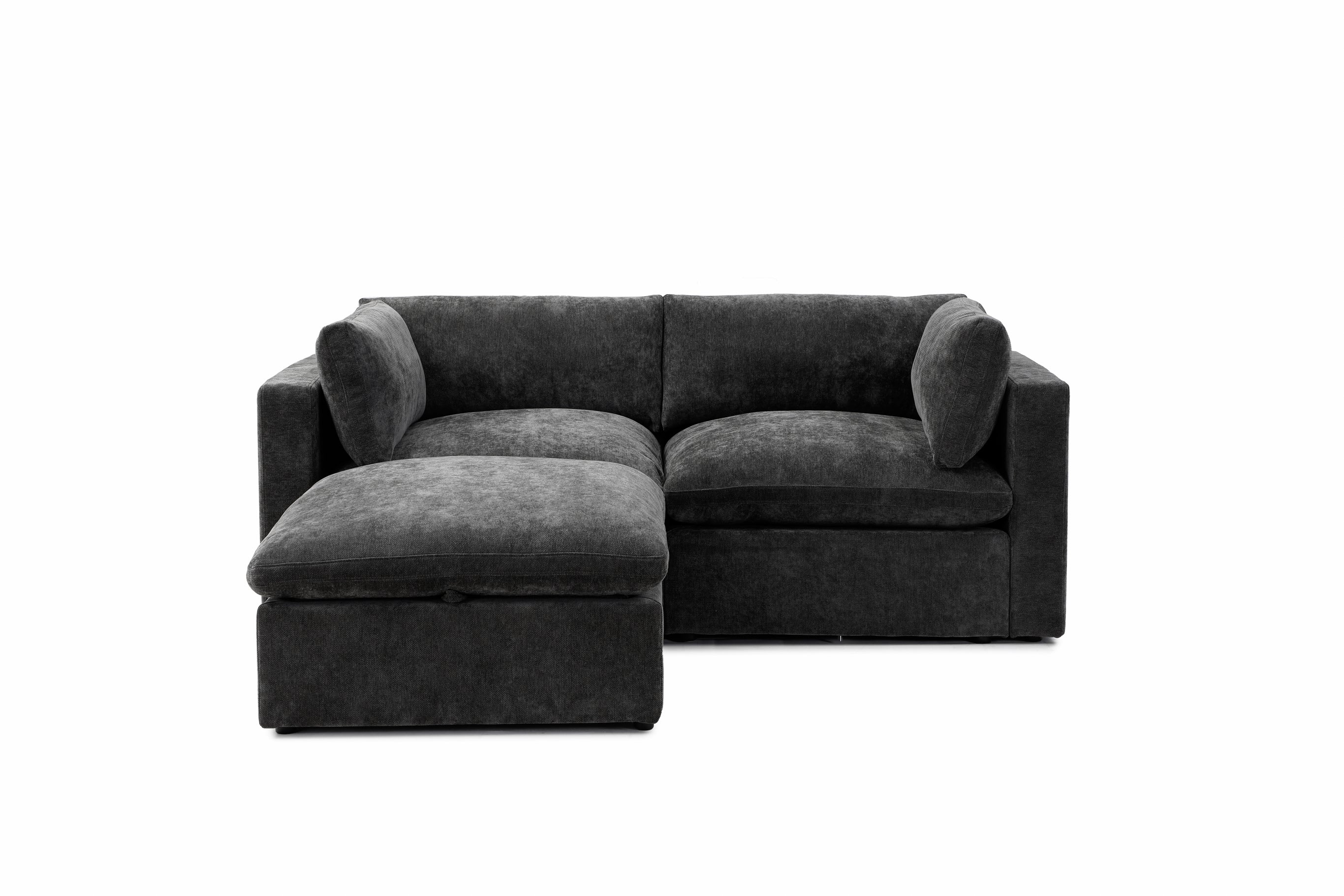 Bella Pillow 2 Seater + Storage Ottoman - Image 5