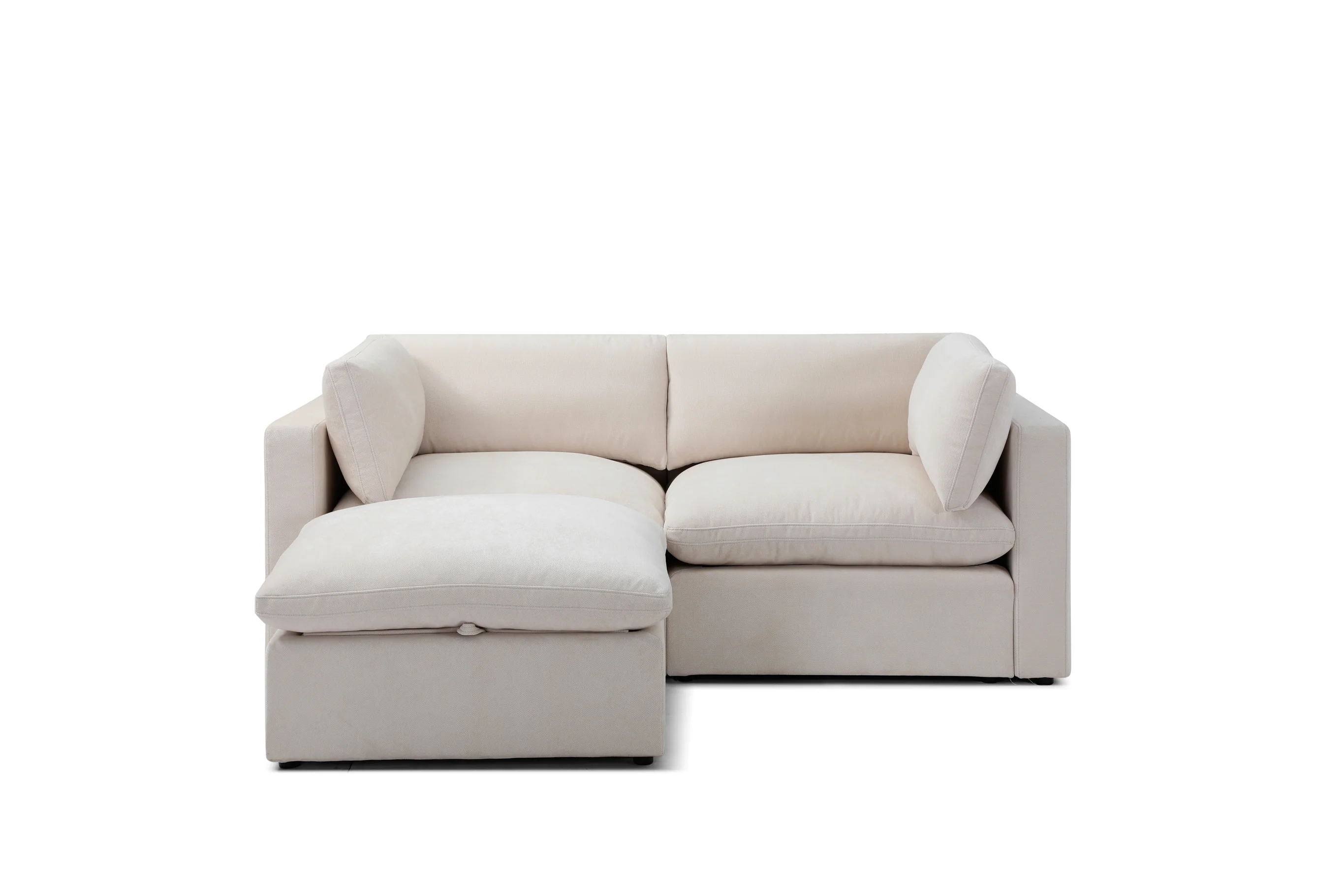 Bella Pillow 2 Seater + Storage Ottoman - Image 7