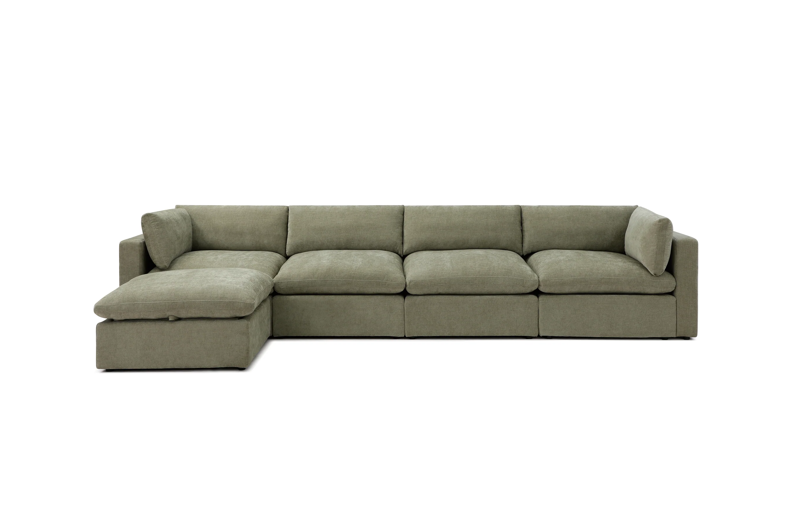 Bella Pillow 4 Seater + Storage Ottoman - Image 13