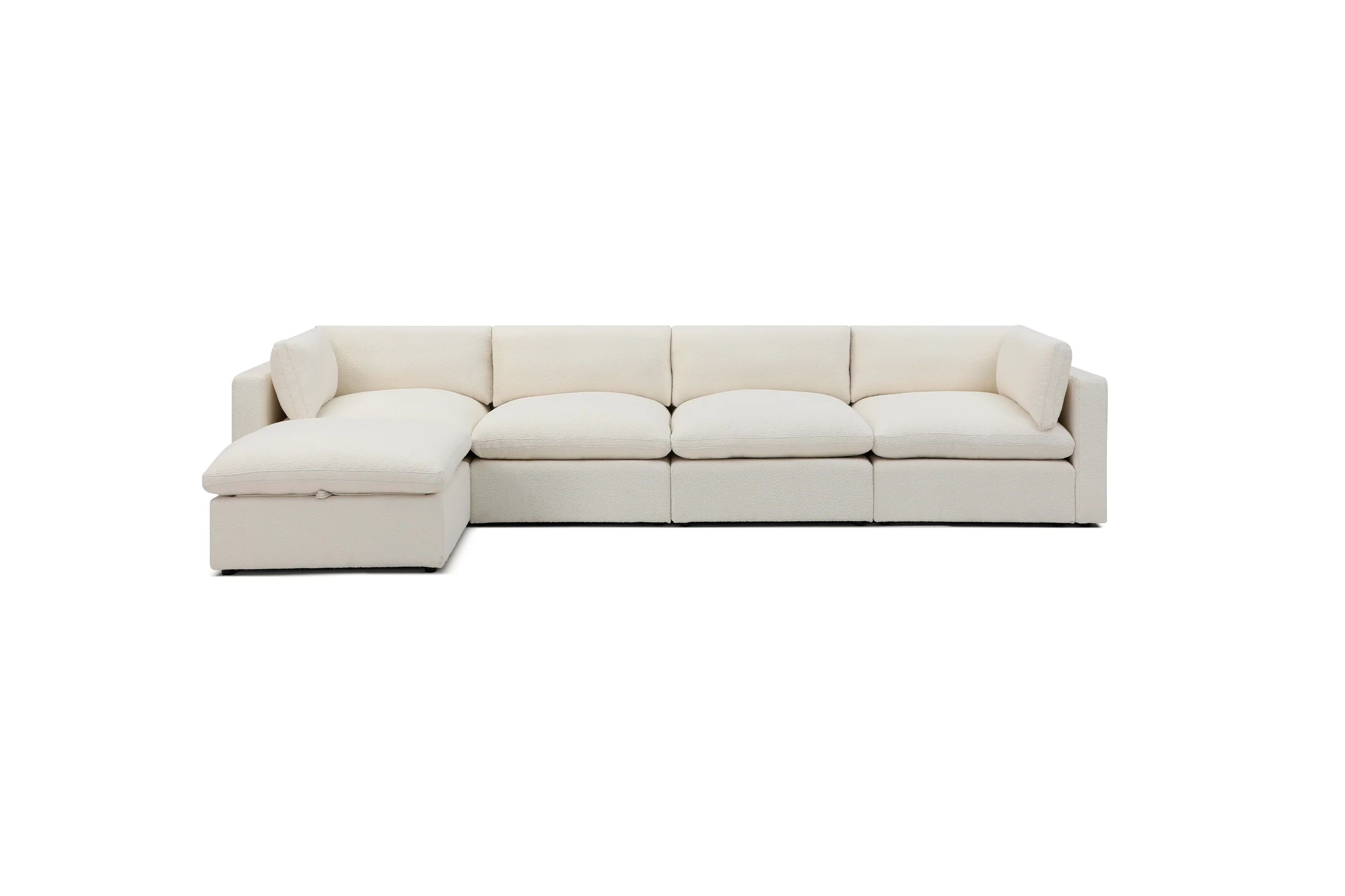 Bella Pillow 4 Seater + Storage Ottoman - Image 3