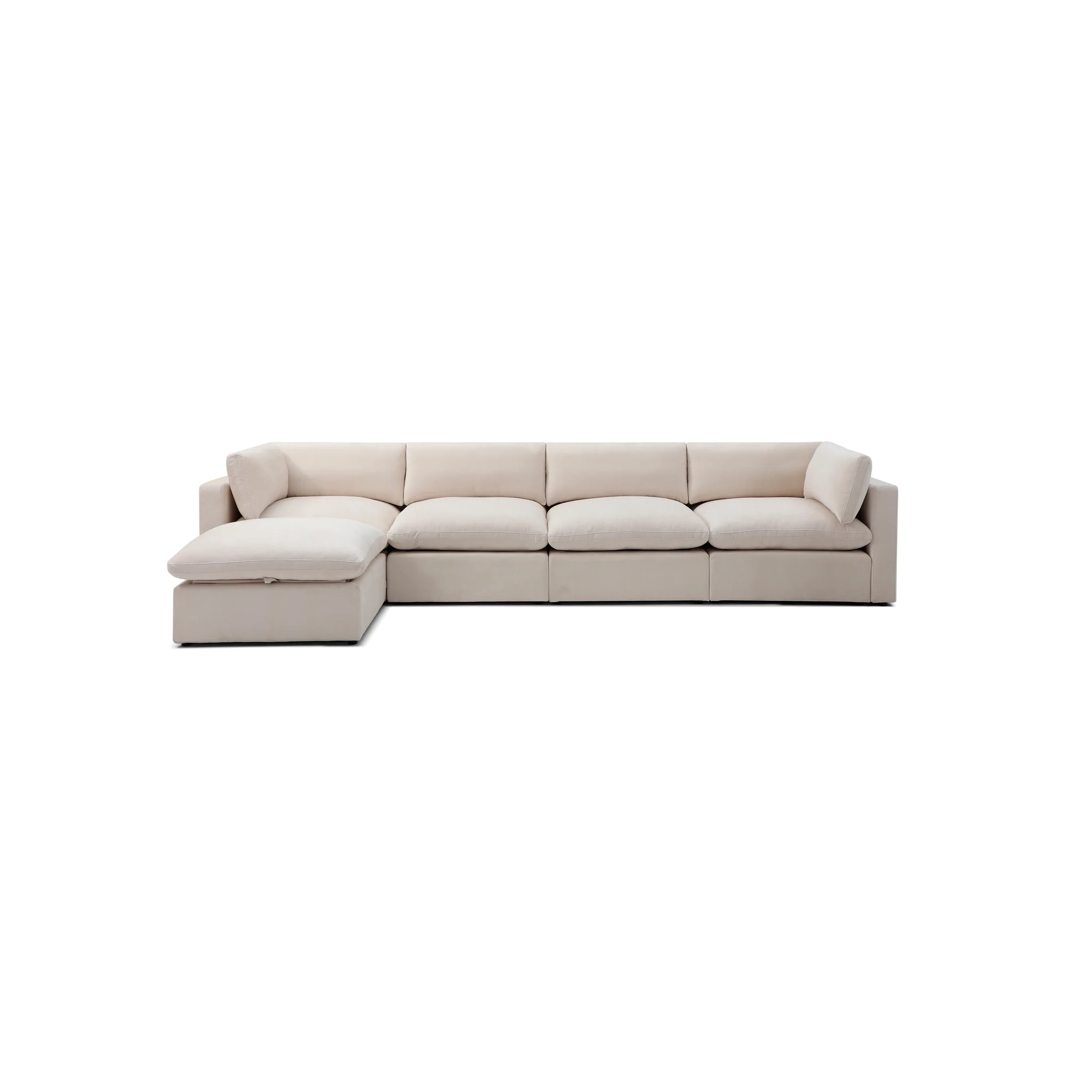 Bella Pillow 4 Seater + Storage Ottoman - Image 65