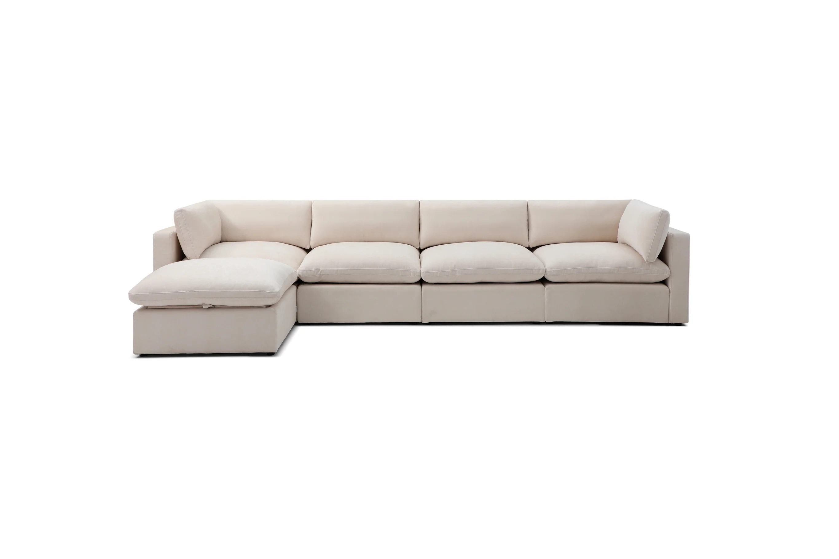 Bella Pillow 4 Seater + Storage Ottoman - Image 7