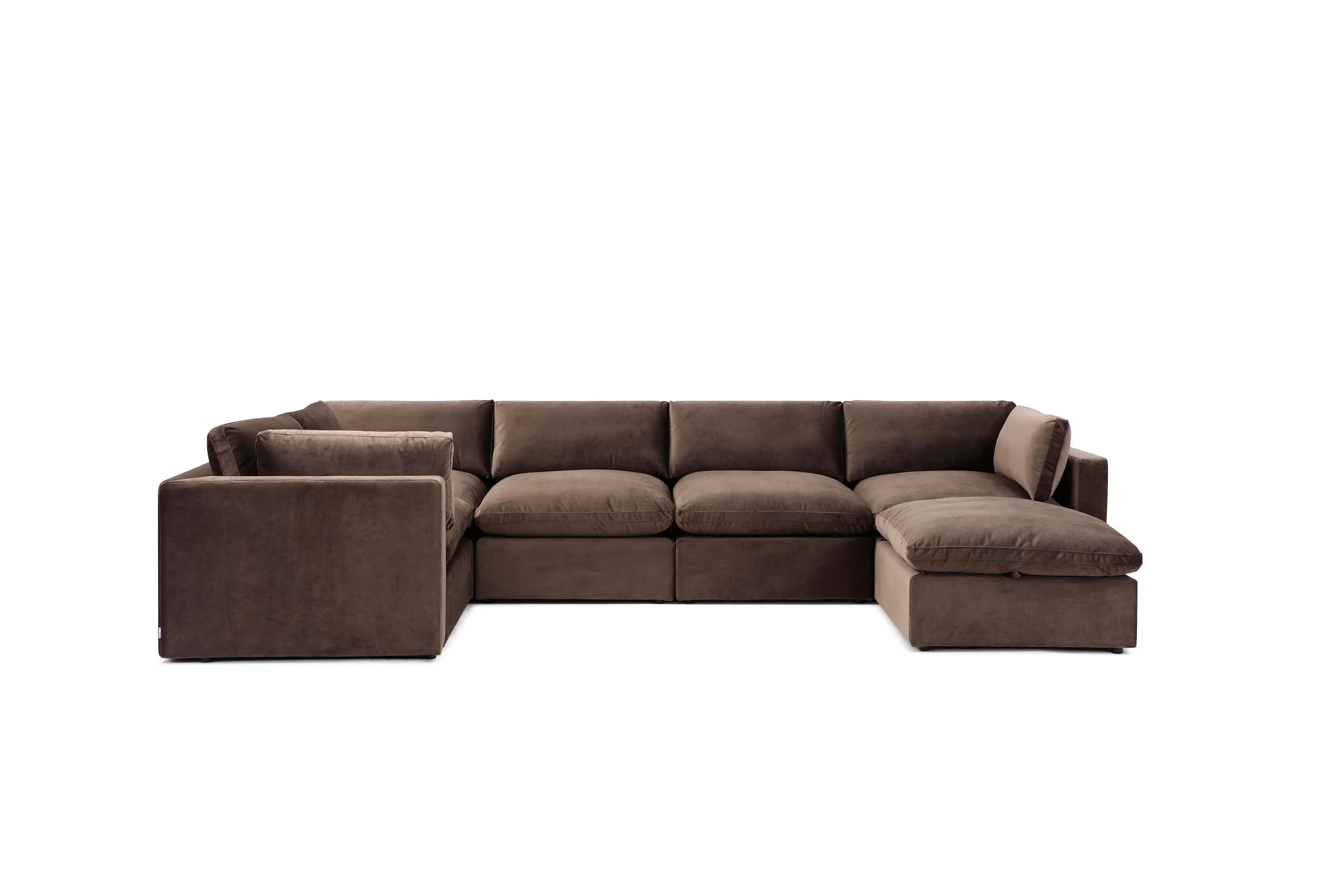 Bella Pillow Grand Corner + Storage Ottoman - Image 11