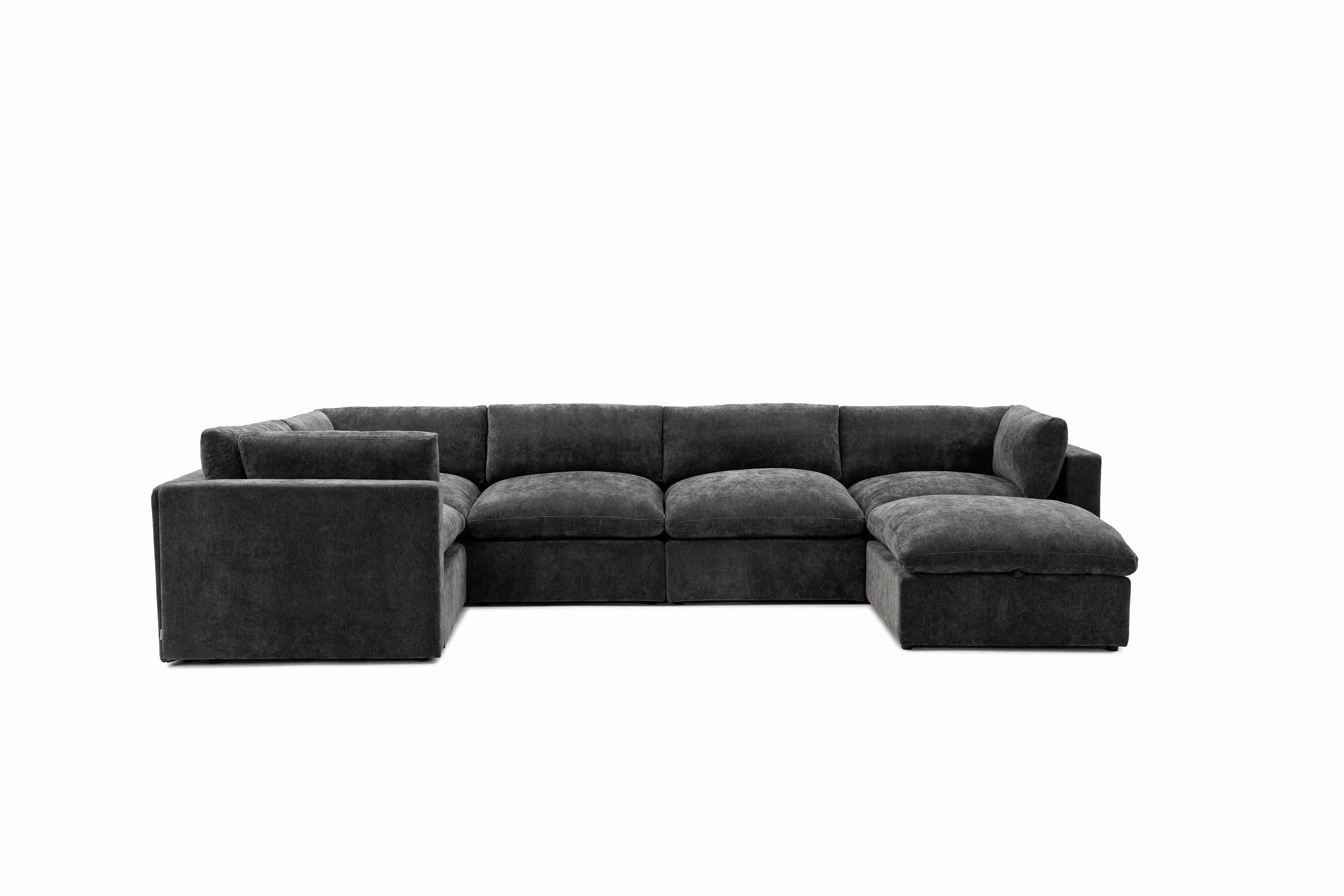Bella Pillow Grand Corner + Storage Ottoman - Image 3