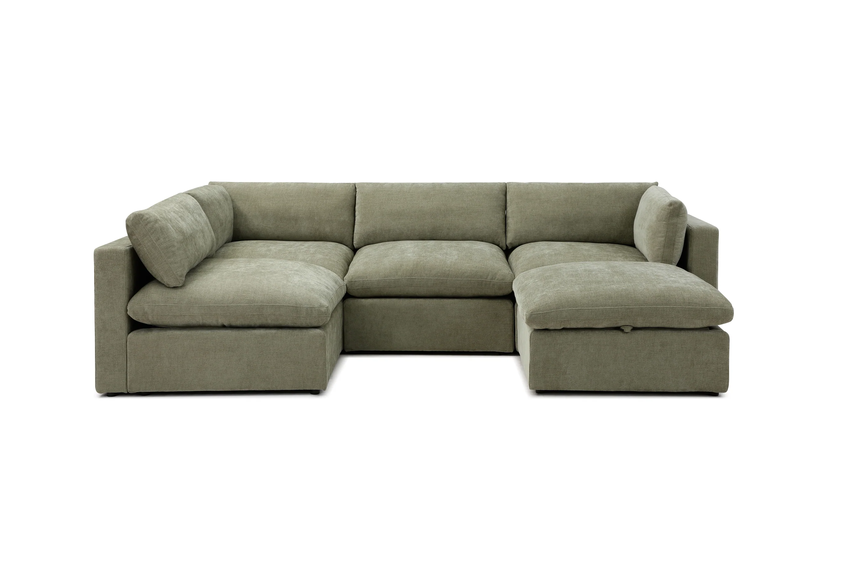 Bella Pillow L-Shape + Ottoman - Image 6