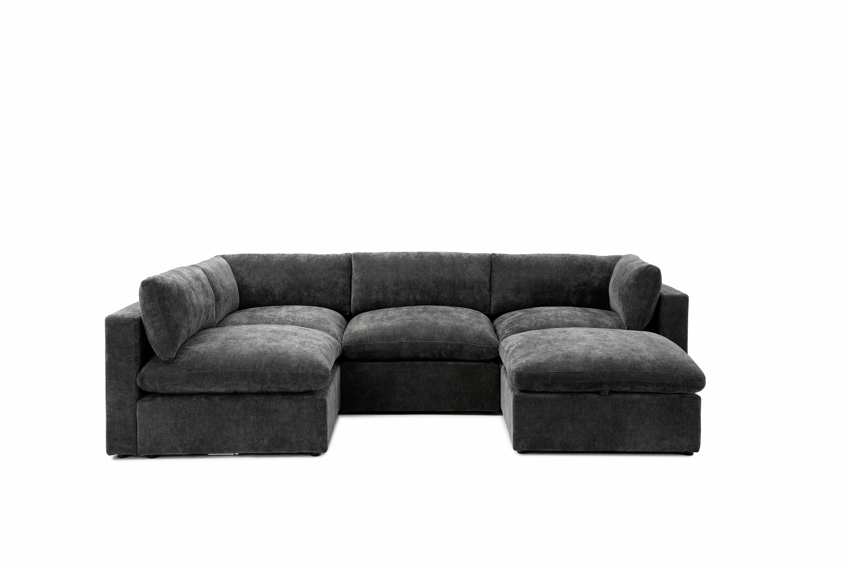Bella Pillow L-Shape + Ottoman - Image 3