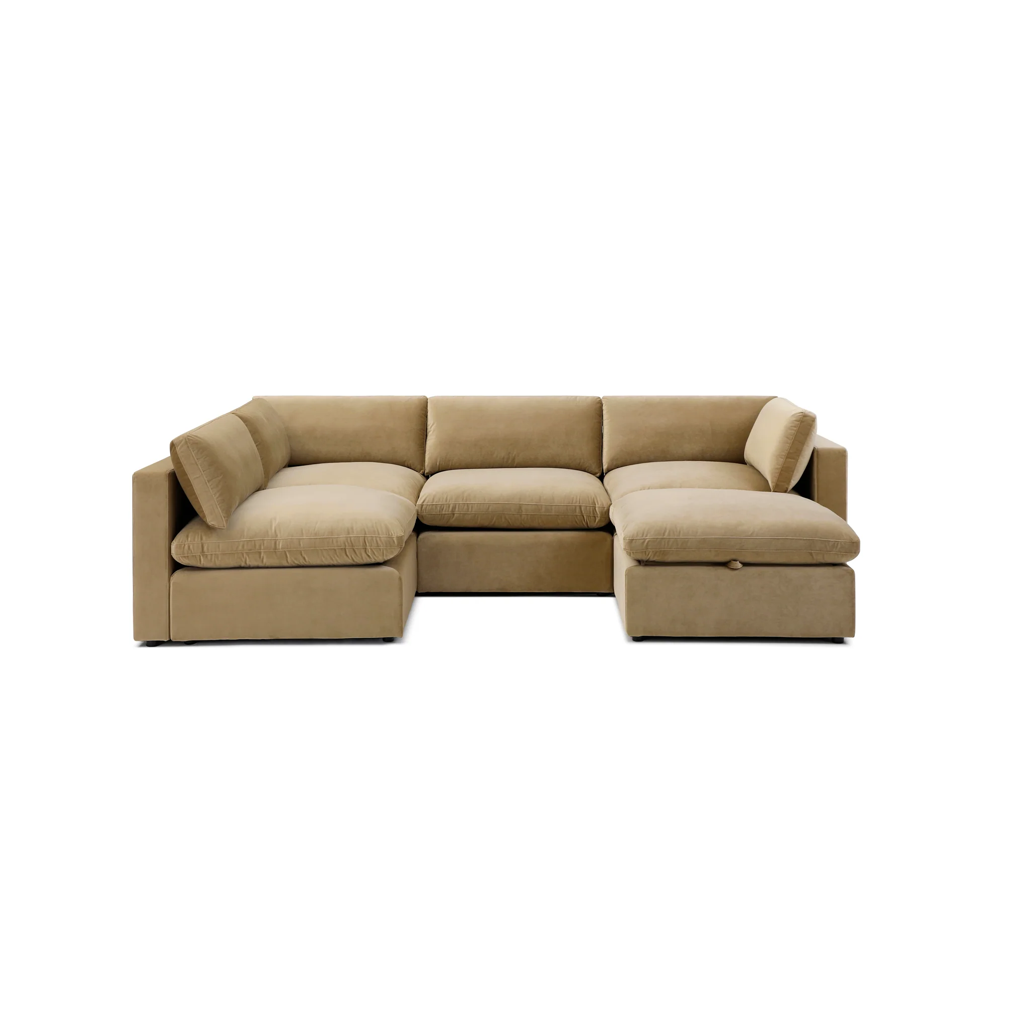 Bella Pillow L-Shape + Ottoman - Image 43