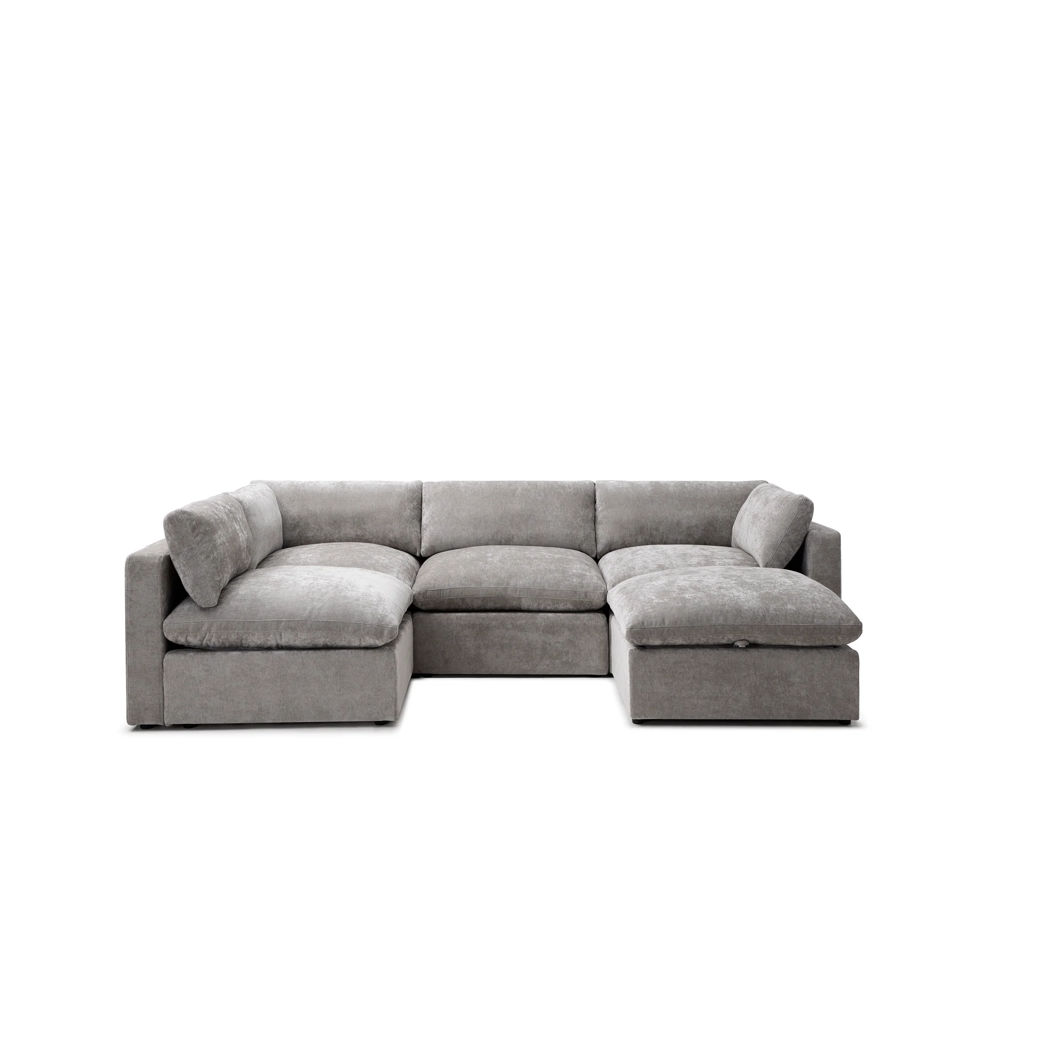 Bella Pillow L-Shape + Ottoman - Image 44