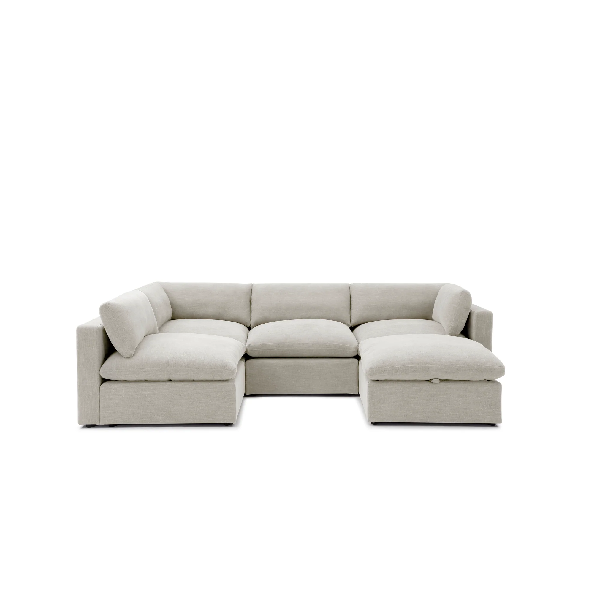 Bella Pillow L-Shape + Ottoman - Image 45