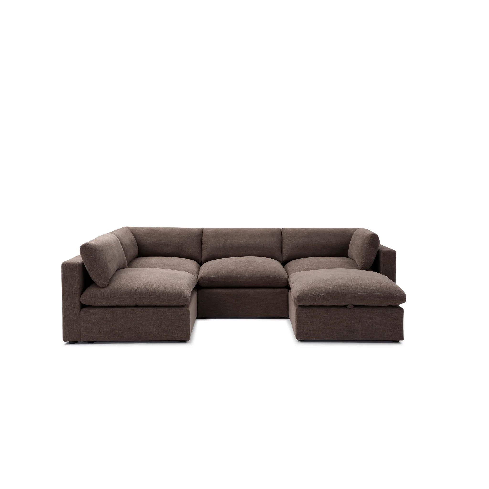 Bella Pillow L-Shape + Ottoman - Image 46