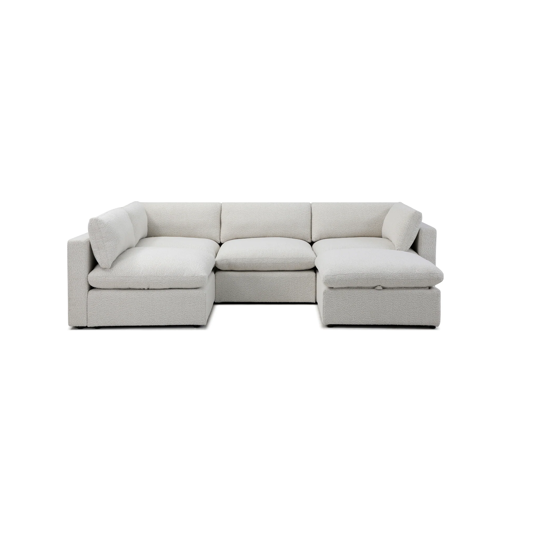 Bella Pillow L-Shape + Ottoman - Image 52