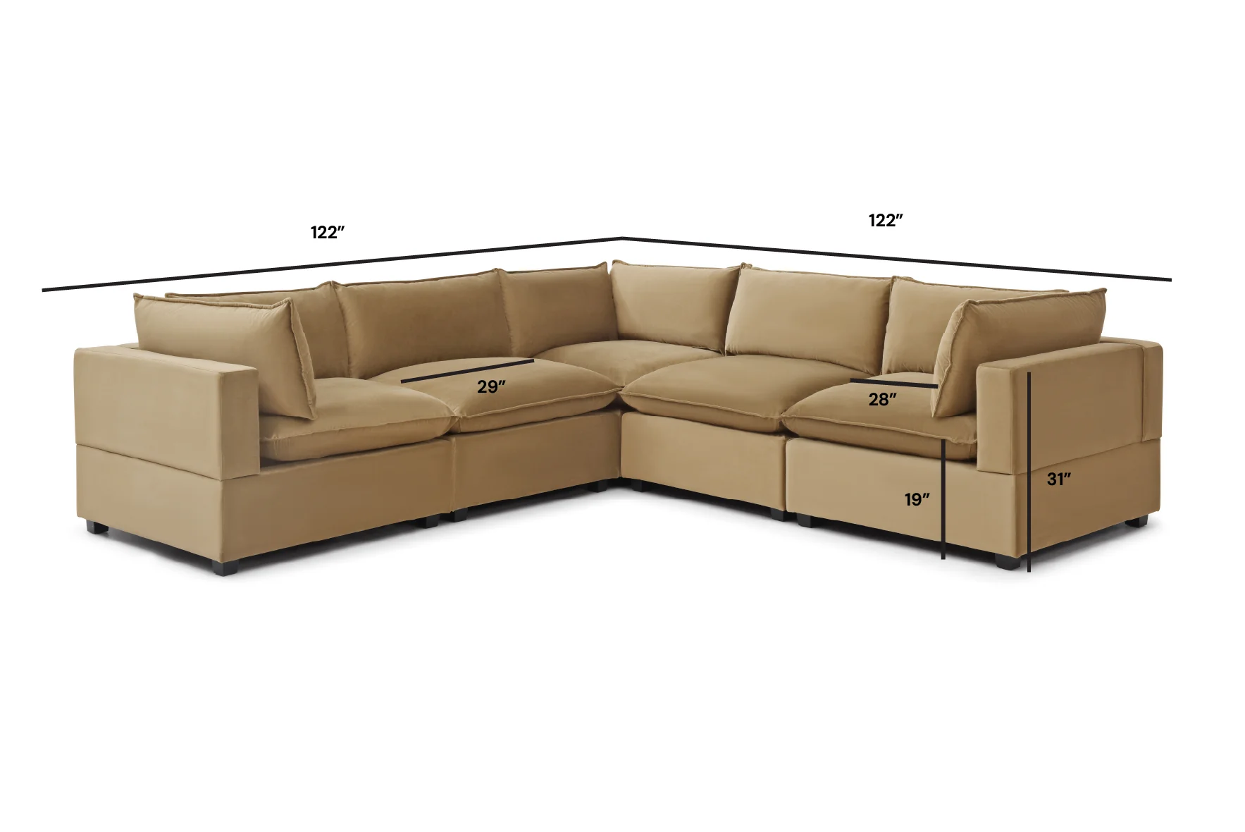 Luna Corner Sectional - Image 15
