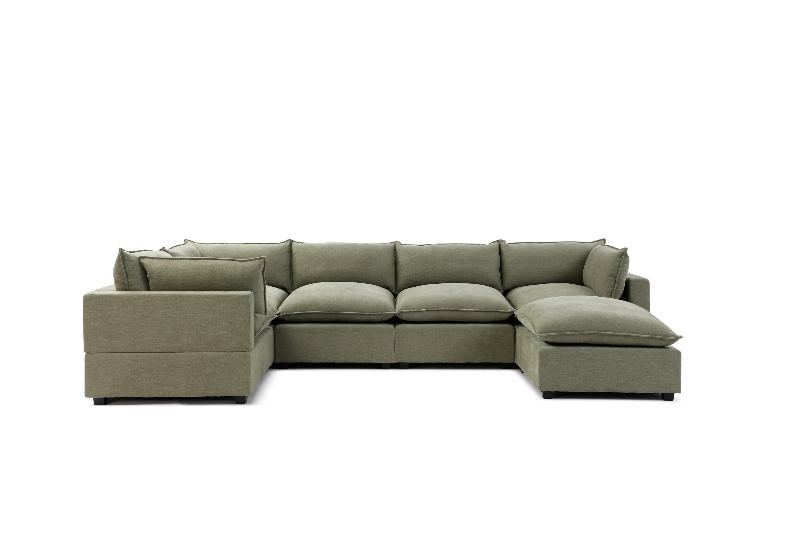 Luna Grand Corner + Ottoman - Image 13