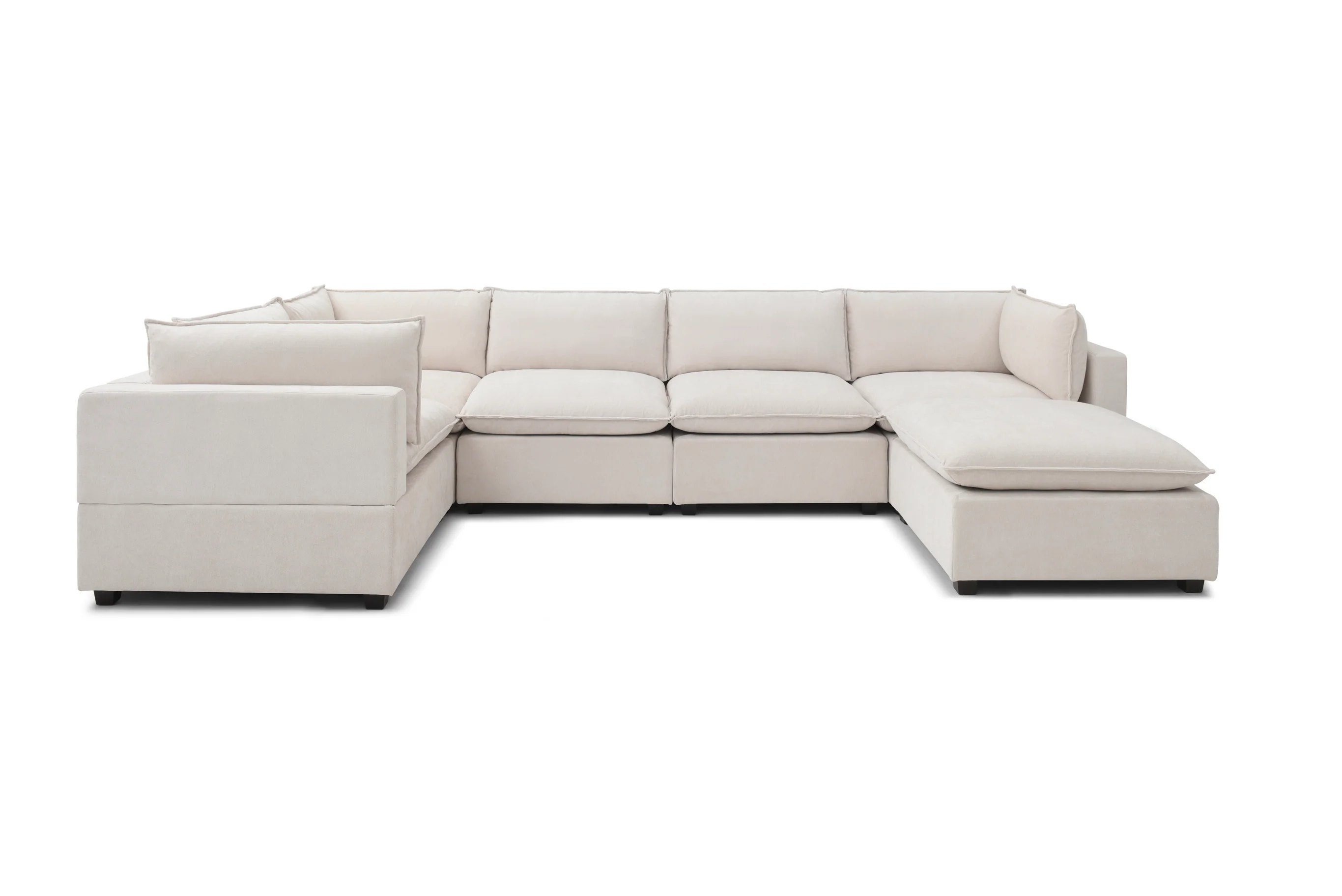 Luna Grand Corner + Ottoman - Image 9