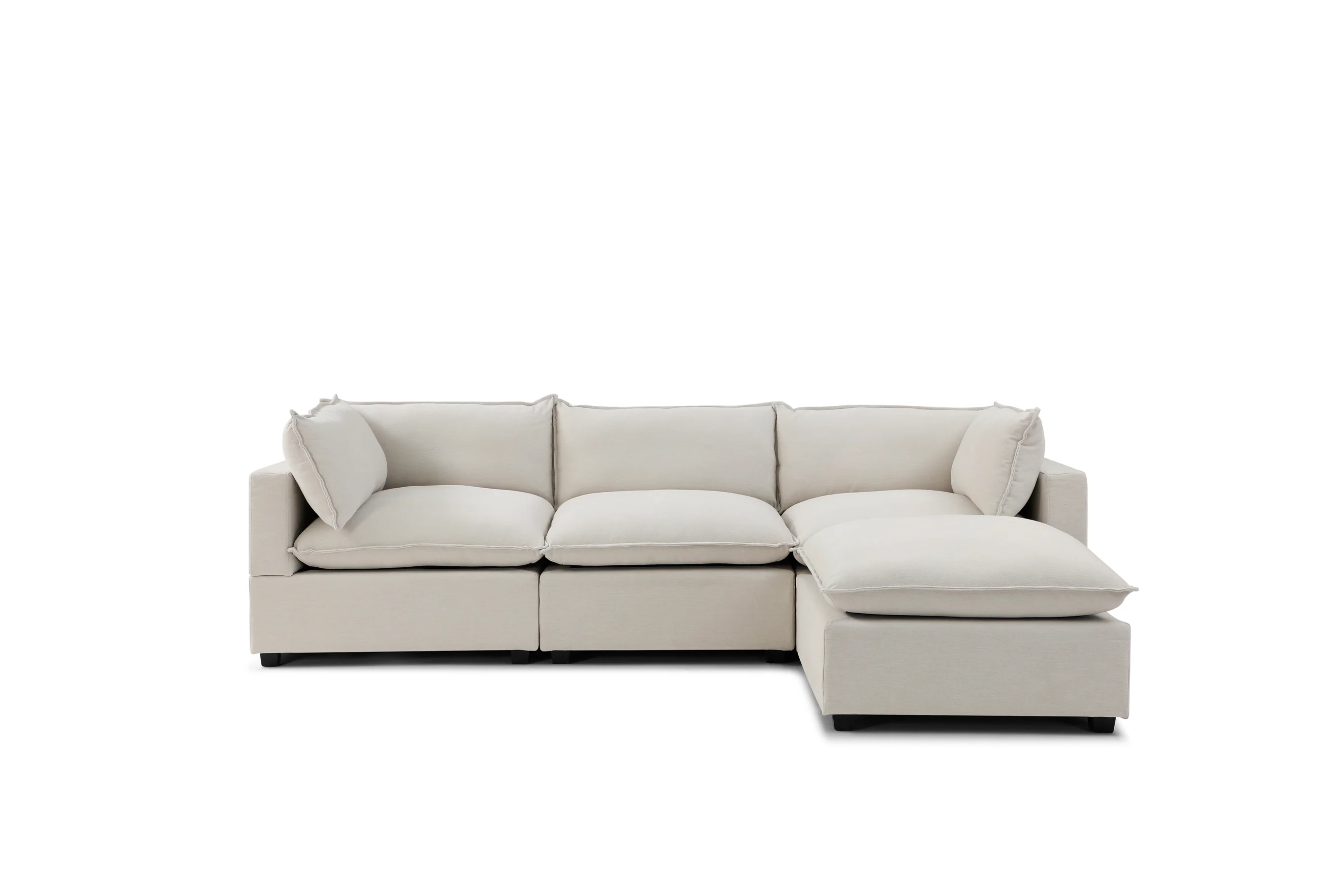 Luna Sofa 122" + Ottoman - Image 11